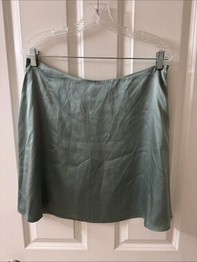 Calvin Klein Mint Green Mini Skirt